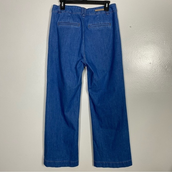 Soft Surroundings The Ultimate Denim Trouser Jeans 10 Petite - Picture 5 of 12